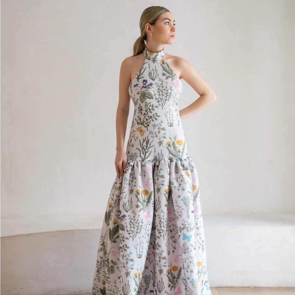 Ashley Stambouli Garden Gown